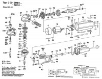 Bosch 0 601 301 002 Usw(J)77..S 3 Angle Grinder 115 V / Eu Spare Parts